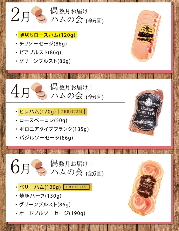 商品ラインナップ