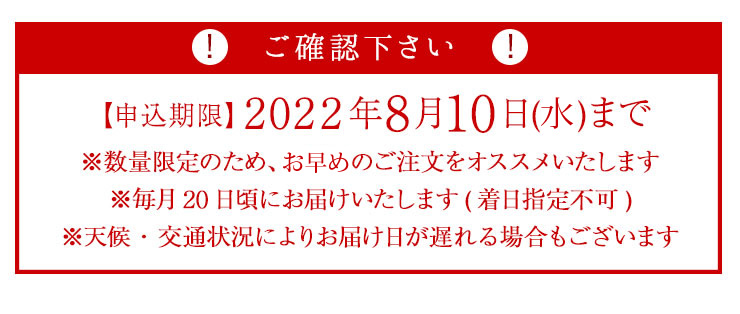 申込期限は2022年8月10日までとなります