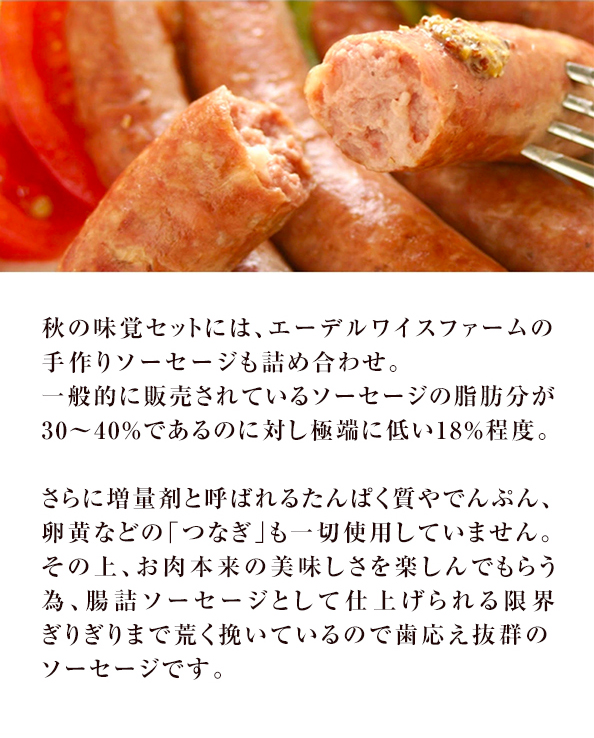 秋の味覚セット