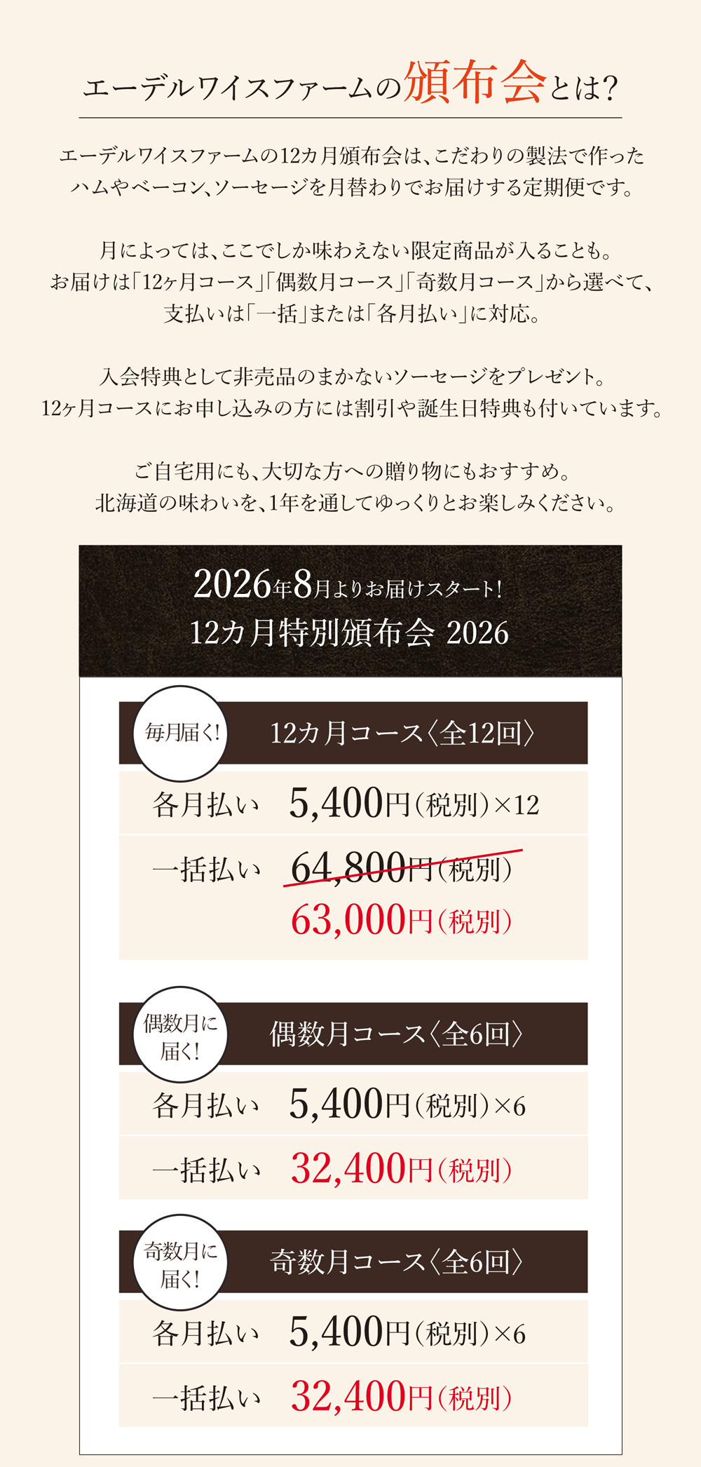 頒布会とは？