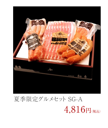 夏季限定グルメセット SG-A