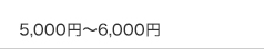 5,000~6,000円