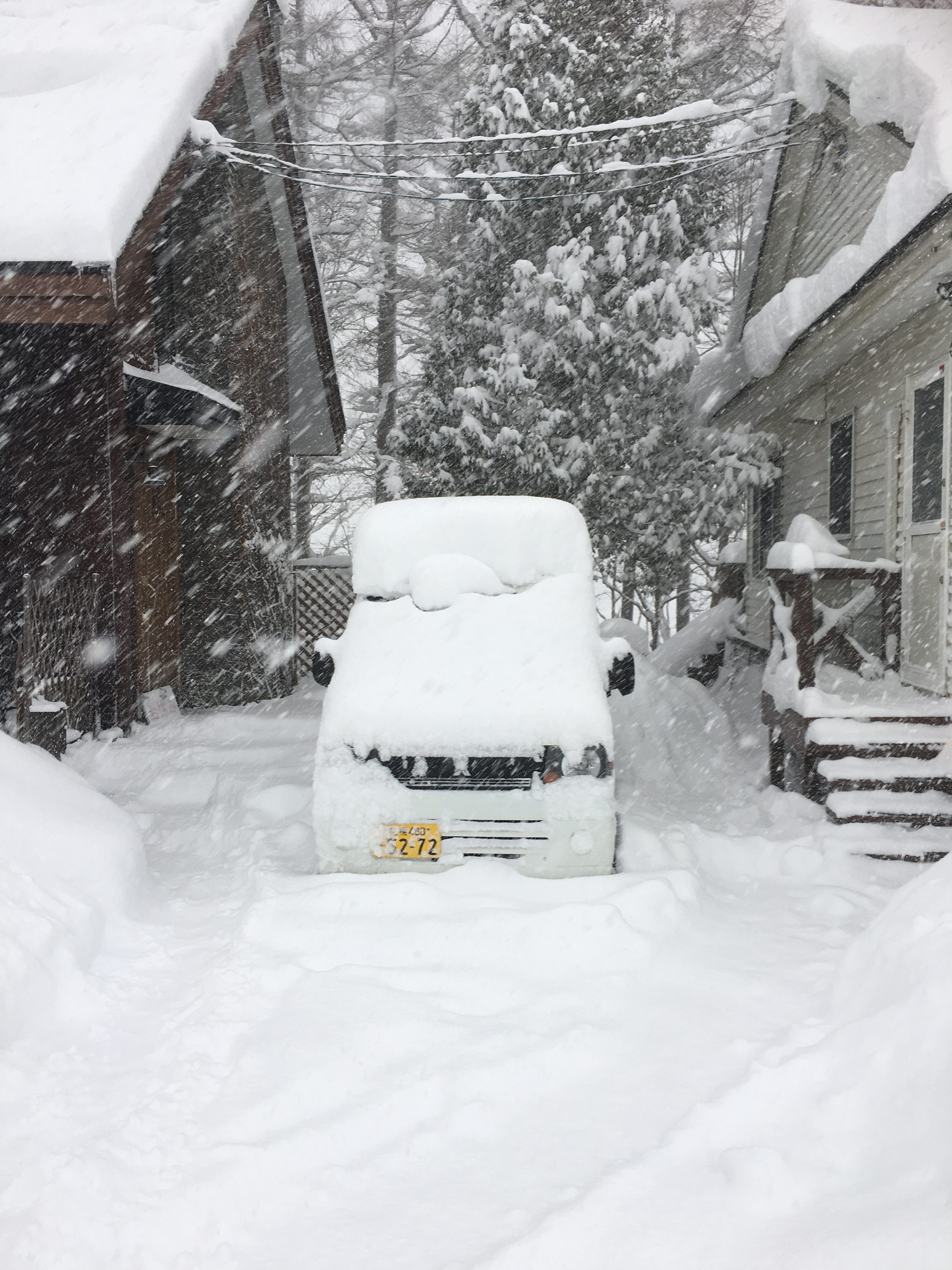 我が北広島も大雪に見舞われました