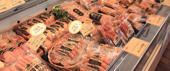 北海道物産展に美味しいハムやベーコンをお持ちいたします！